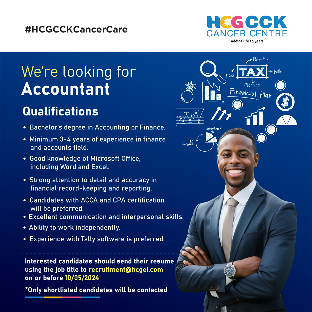 ACCOUNTANT HCG CCK Cancer Centre