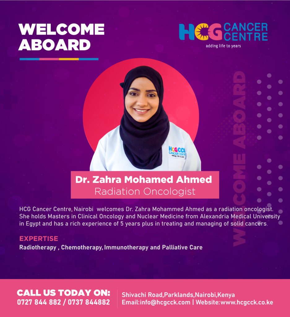 Welcome aboard 1 HCG CCK Cancer Centre
