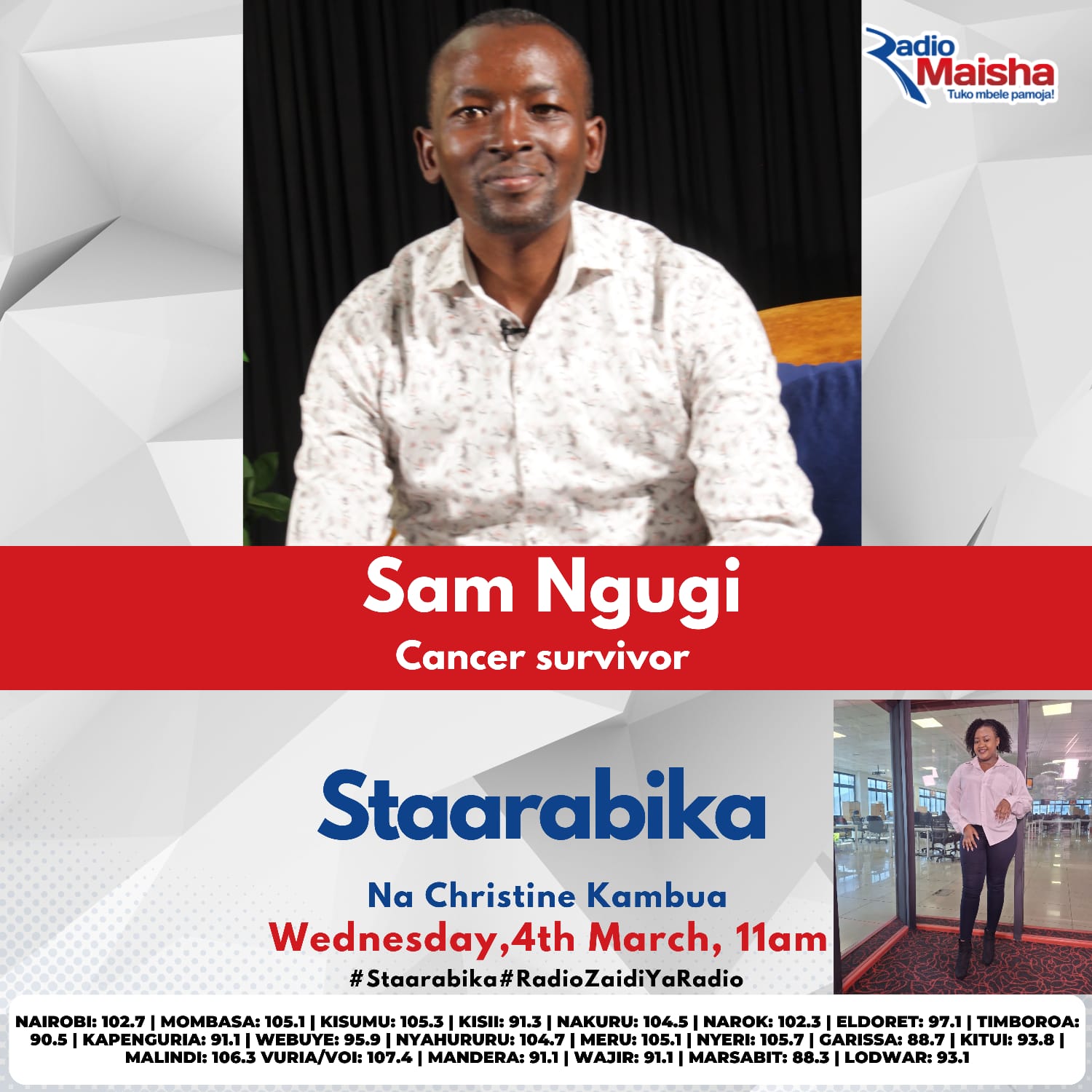 Sam ngugi HCG CCK Cancer Centre