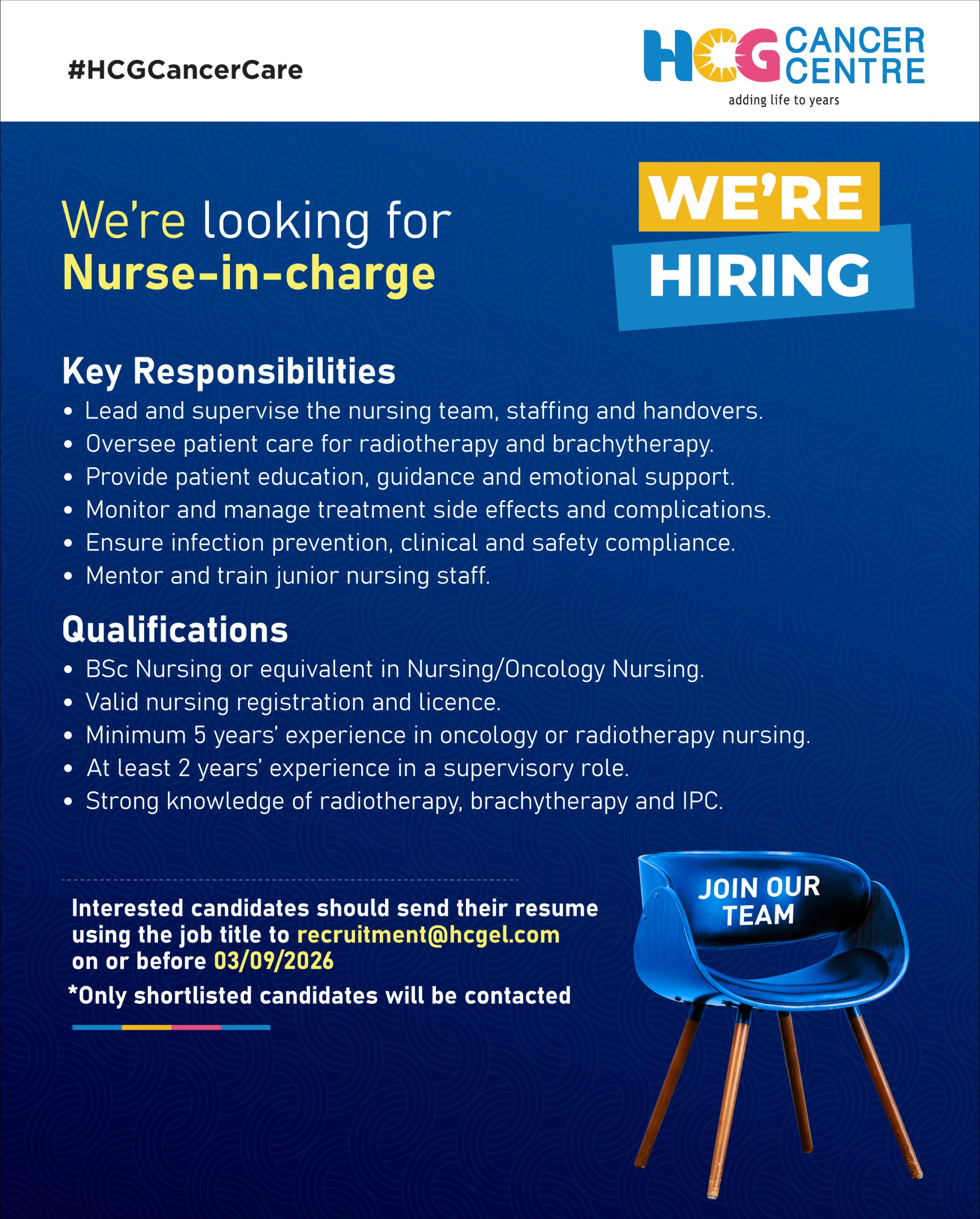 Home 5 HCG CCK Cancer Centre JOB ADVERTS Nursing in charge.jpg scaled HCG CCK Cancer Centre